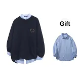 Black (Naughty Face)+Sky Blue[Shirt]