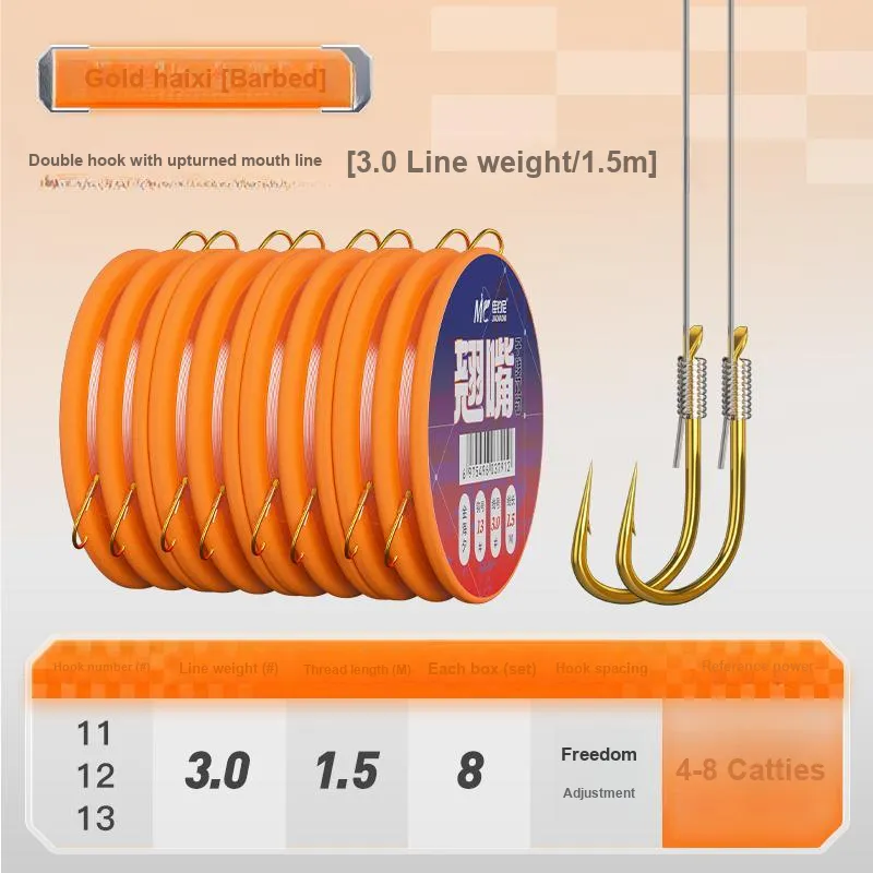 Jiadiaoni Fish Hook Barbed Hook-1