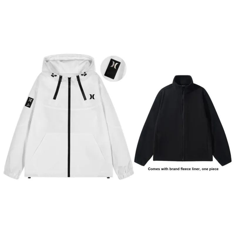 Hurley Windbreaker Jacket Unisex-10