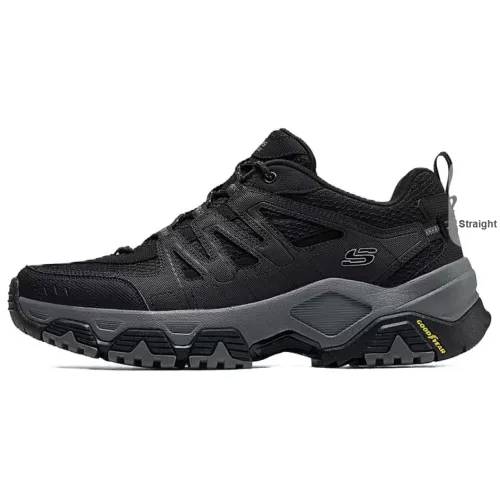 Skechers OUTDOOR MENS Outdoor Shoes Men Low-Top Black/Gray