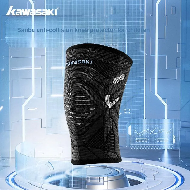 Kawasaki Mecha Collection Basketball Soccer Bike Kids' Polyester Polyamide Elastane Knee Pads-1