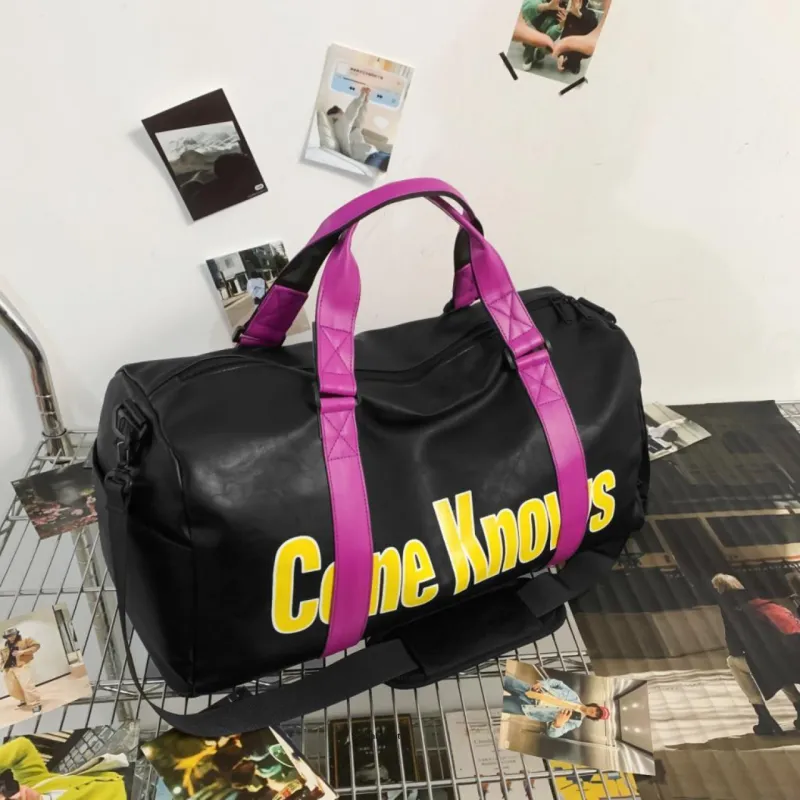 ResNonverba PU Travel Bag Unisex Multicolor-9