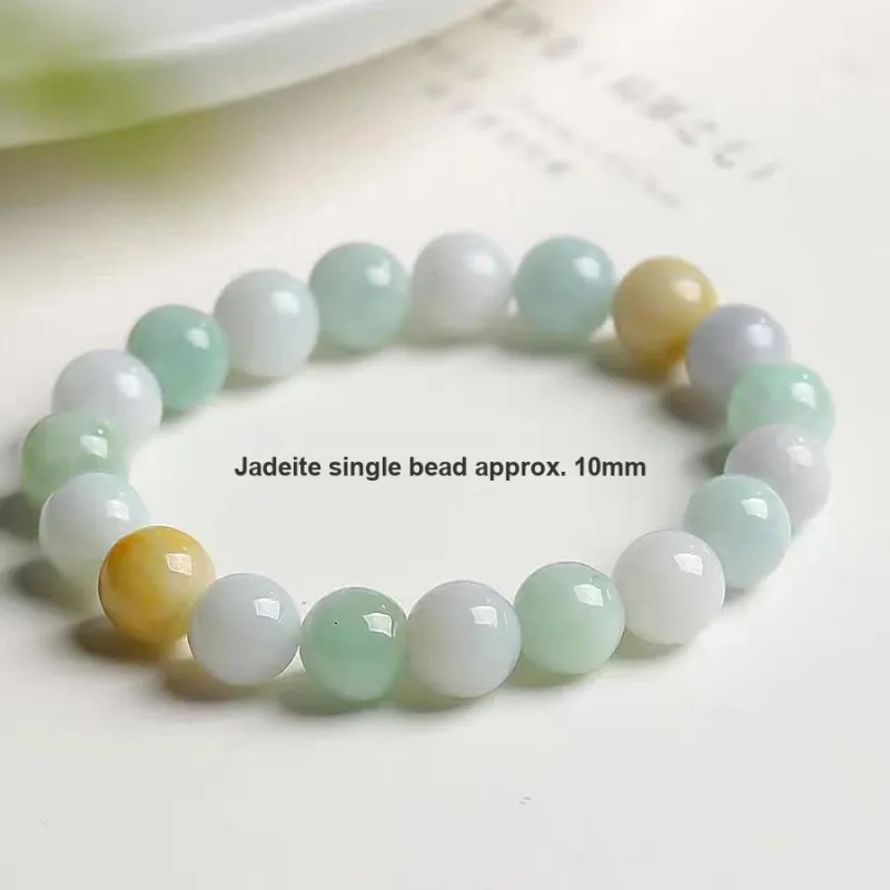Lingxiang Yurun Glutinous Jade Jadeite Bracelets Unisex-2