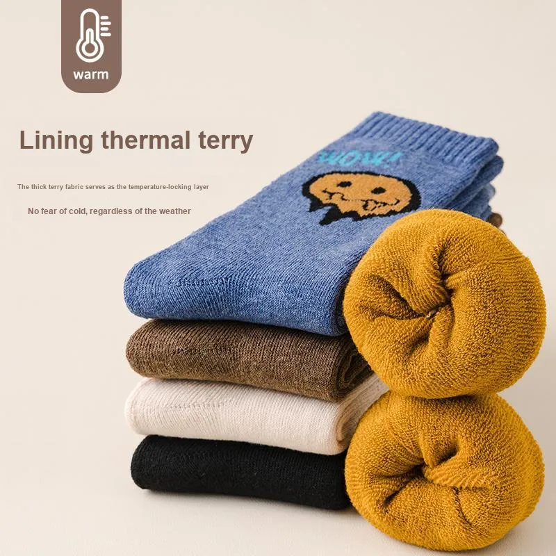 YUZHAOLIN Mid Calf Socks Men's Multi double Loading-5