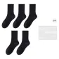 [7A Antibacterial Odor-Resistant, 5 Pack]5 Pack Black