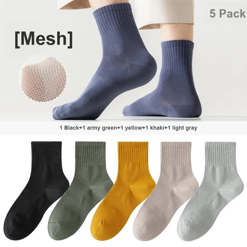 7 SEVFUN Mid Calf Socks Men's Combo Set-3