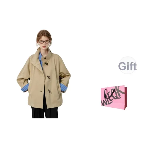 CTRTRC Хаки Женская Тренч