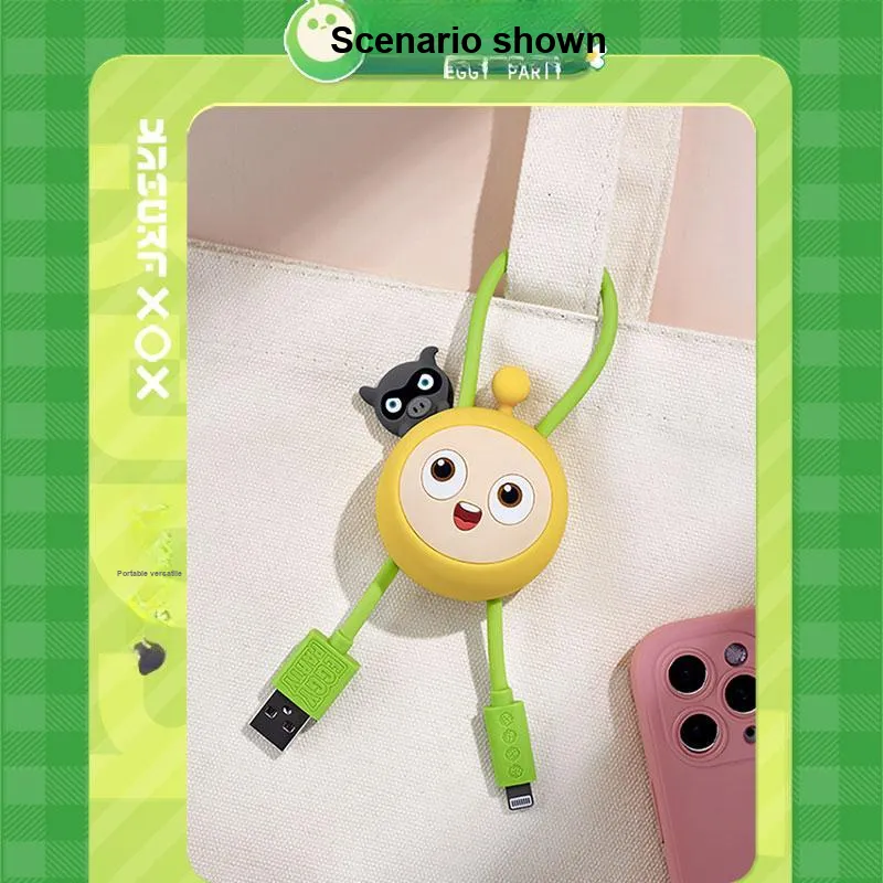 Egg Party LET'S GO Picnic Together CABLE Слепая коробка 1 Полная коробка 8 шт