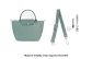 [Lake Blue]45.5-65cm Adjustable Strap (Perforated Set)