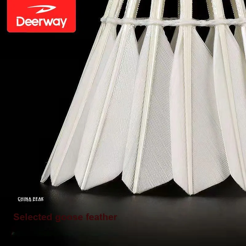 DEERWAY 602 1 Pack Duck Feather Big Board Duck Feather Shuttlecocks-1
