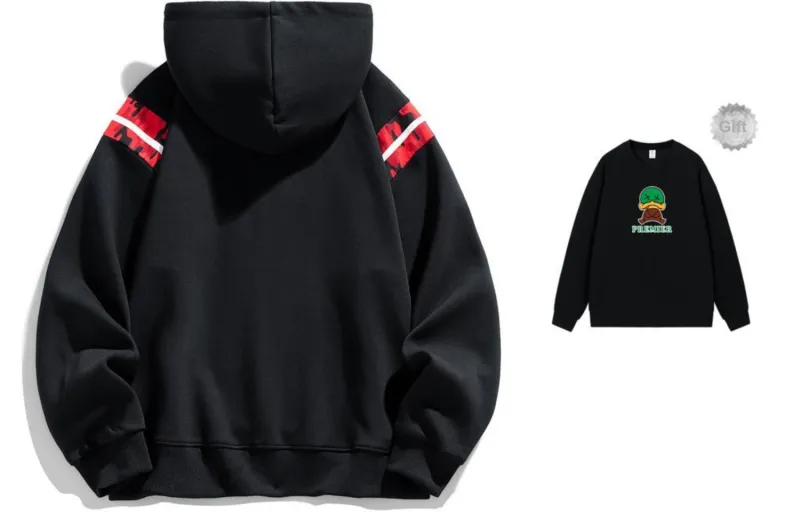 P5 Sweatshirt Spring And Fall Winter Appropriate Unisex Black-1