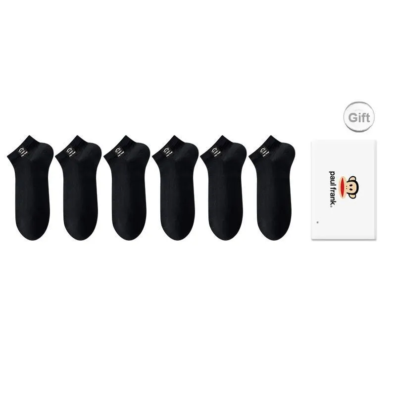 PAUL FRANK Ankle Socks Men's Gift Box Of 6 Doubles-4