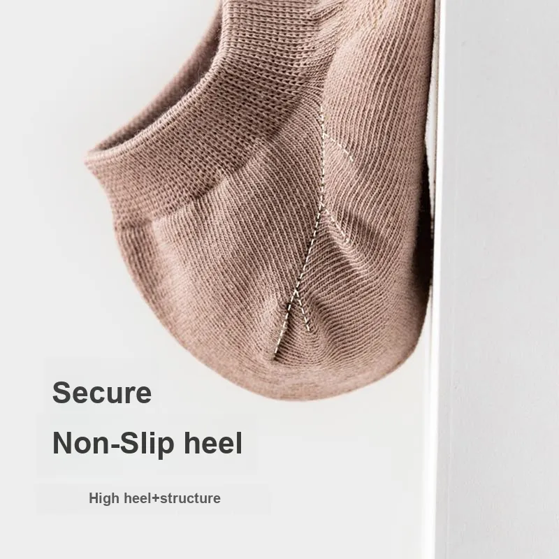 XIA.WA.ZHI.XIU No Show Socks Men's Shopping Bag 6 Pack-33