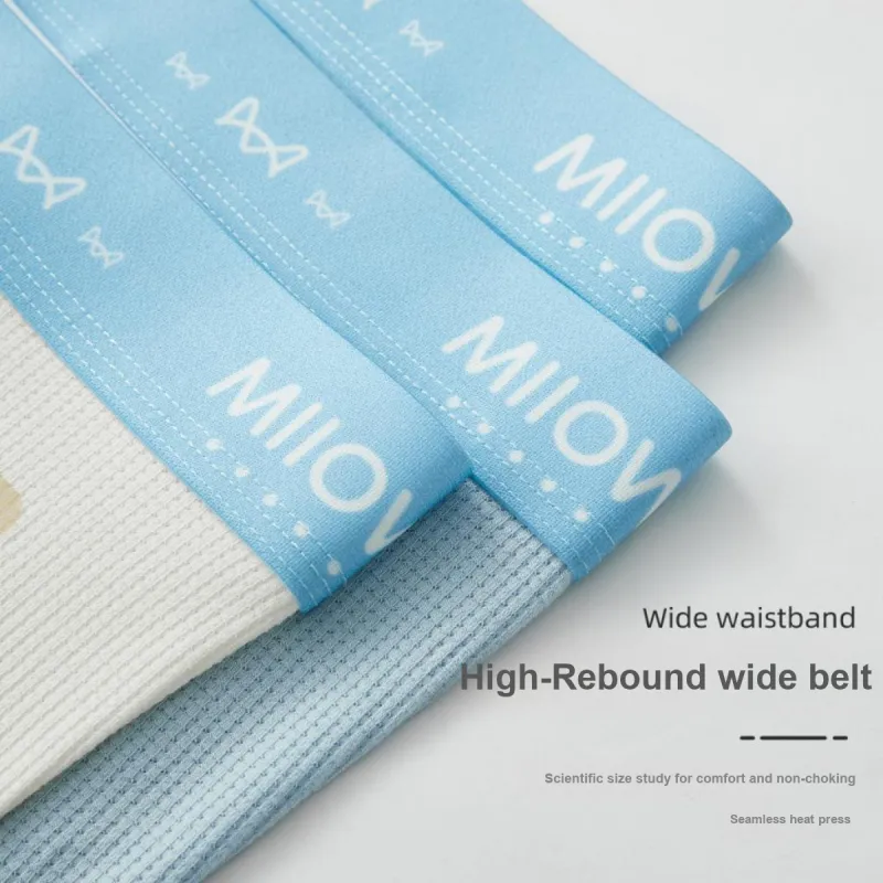 MIIOW Underpants Anti Pinching, Minimalist Style Fashion Men's 3 Pack-3