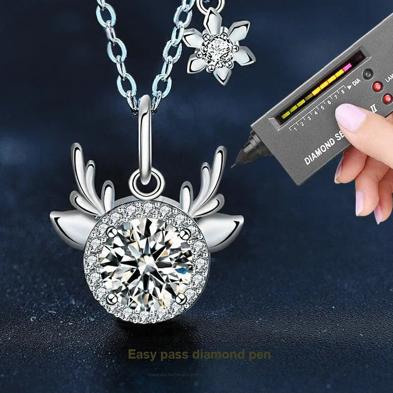 WUMZK 925 Sterling Silver Necklaces Unisex-4