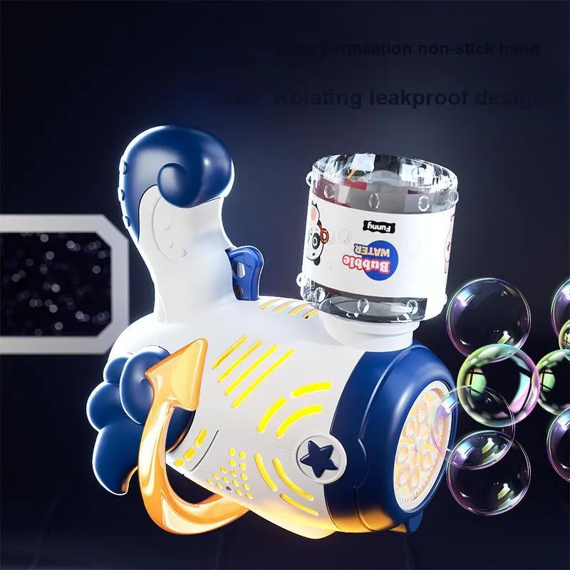 Lezhi By Me Automatic Blowing Handheld Leak Proof Bubble Machines-6