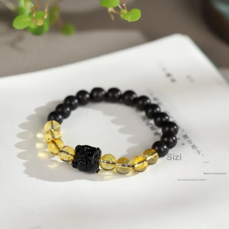 ZHUOJIN Wooden Bracelets Unisex-2