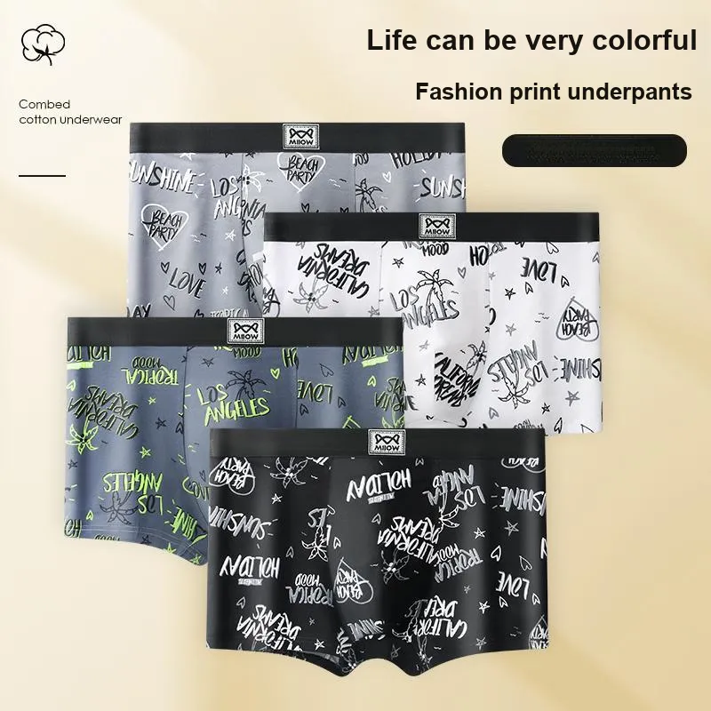 MIIOW Trend Party Series Underpants Men's 3 Pack-1