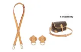 [Canvas Replacement]Beige Adjustment Shoulder Strap 90-120cm*Includes Abrasion-Resistant Buckle