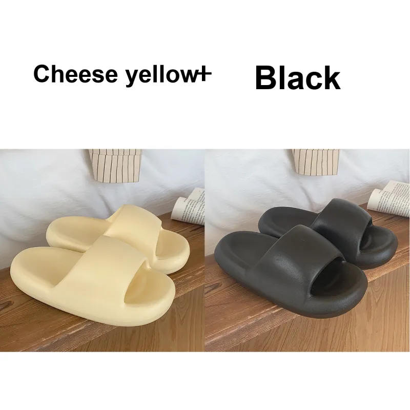 SHIGUDE Slippers Women's, Black-9