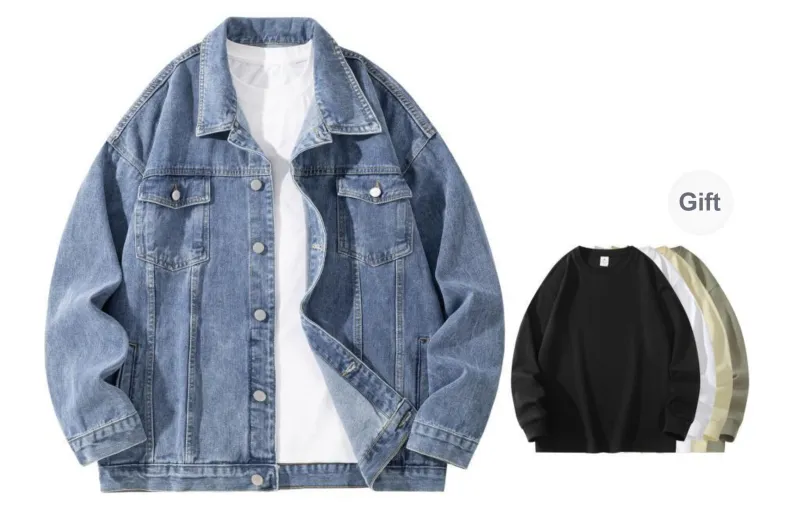 BOBBY ABLEY Denim Jacket Unisex-35