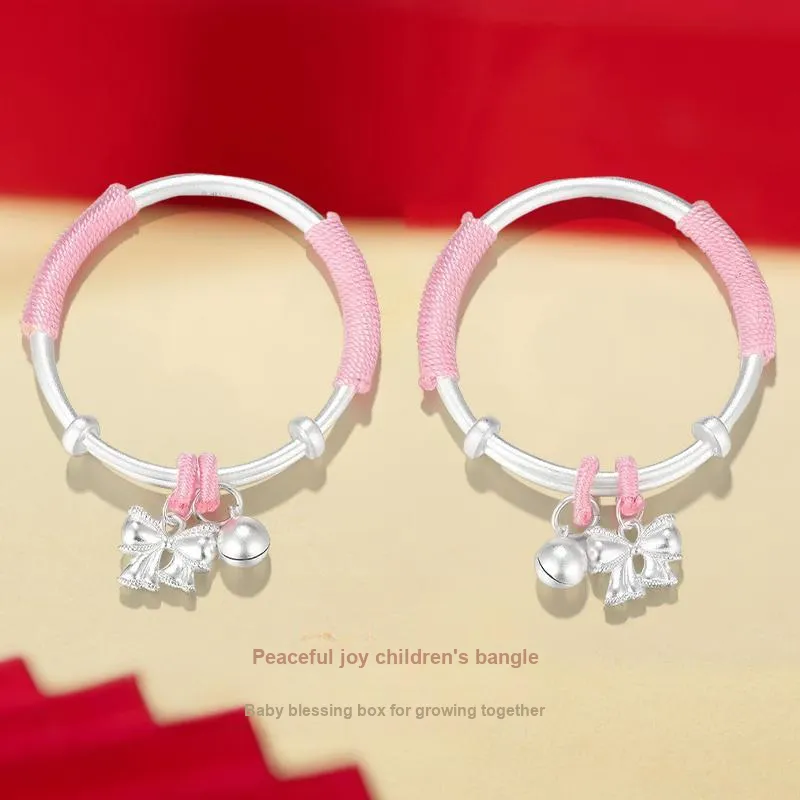 Avani 999 Fine Silver Bangles Kids'-2