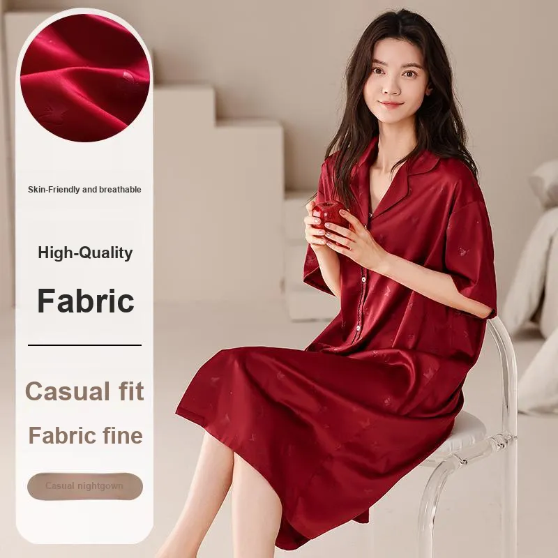 Pretty lady Women's Nightgowns-1