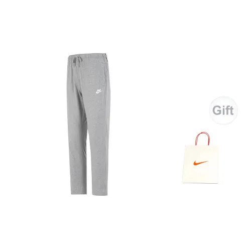 Nike Casual Pants Men Adjustable Dark Grey Sports Pants+Gift Bag