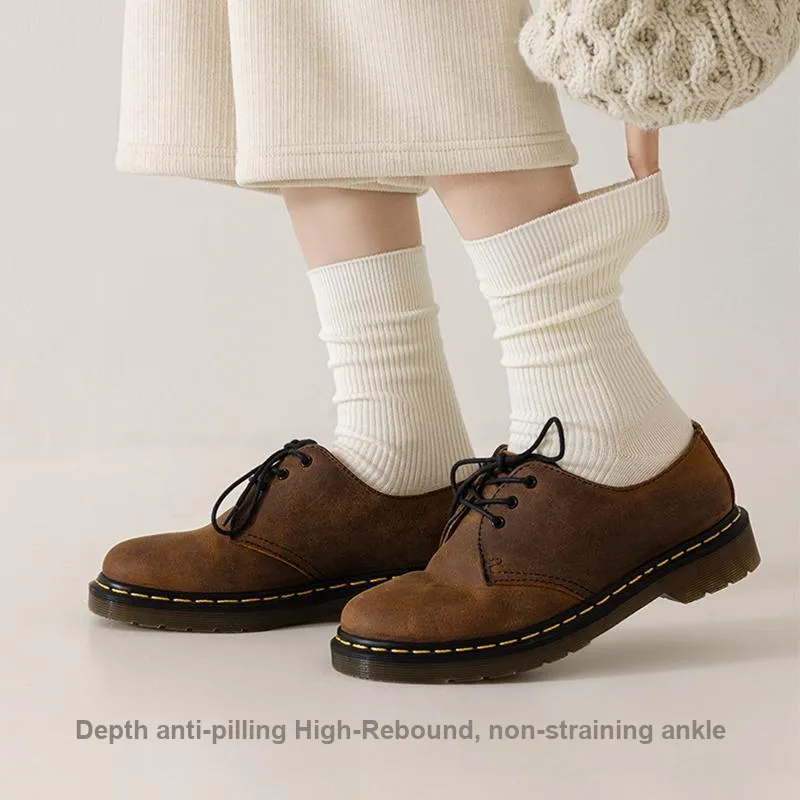 YINSHILIANGPIN Mid Calf Socks Women's 5 Pack-42