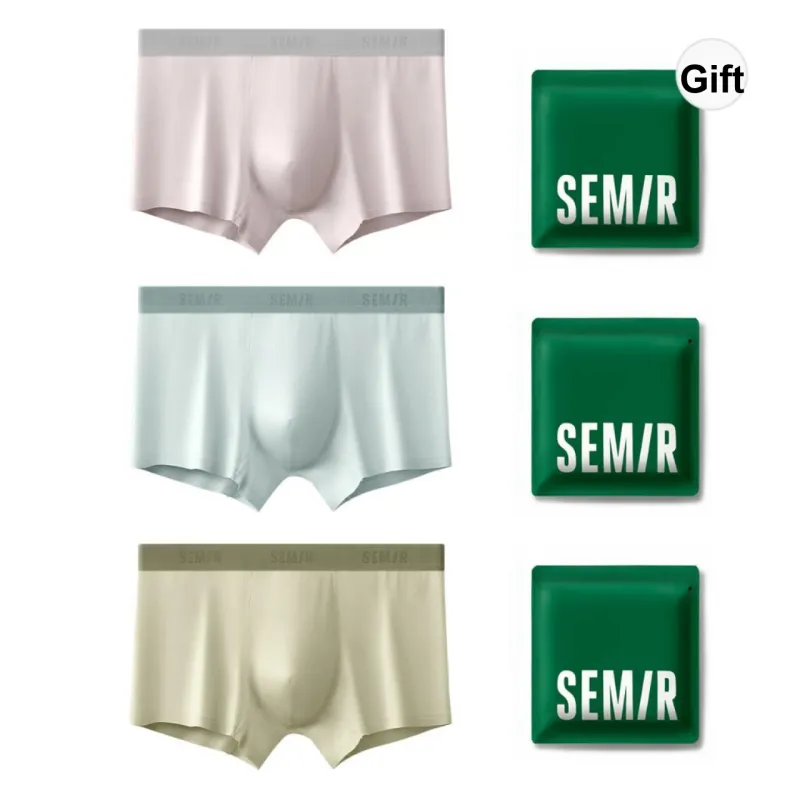 SEM/R Underpants Men's 3 Pack Shopping Bag-3