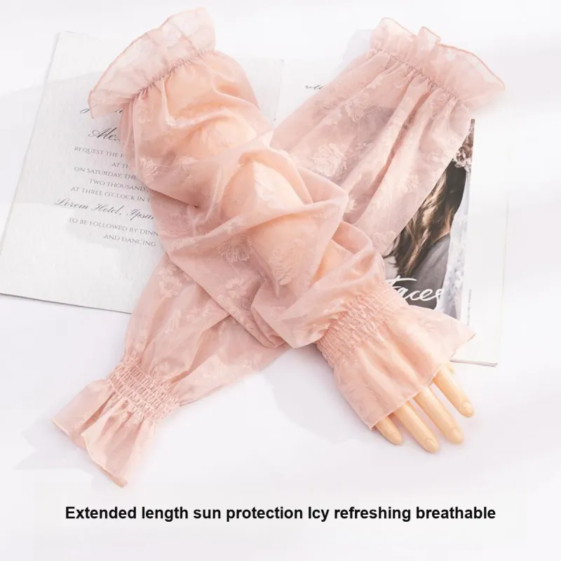 Shanghai Story Polyamide, Elastane Sun Protection Sleeves Women's-13