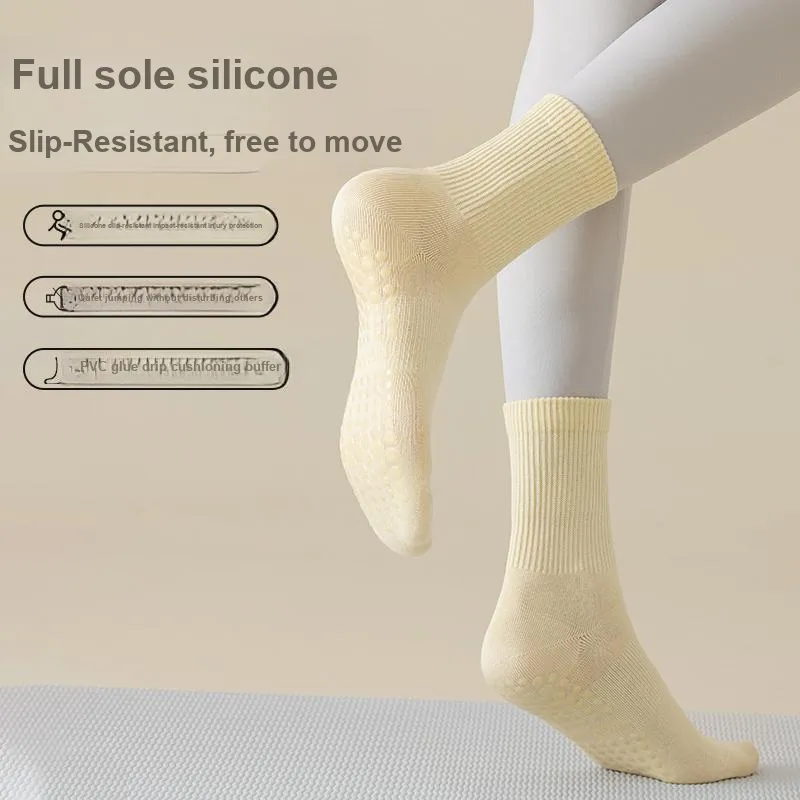 JIAZINI Mid Calf Socks Women's 2 Pack-33
