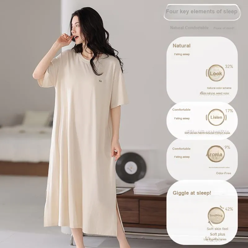 MADALLO Women's Nightgowns-3