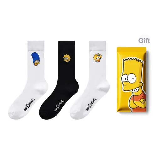 The Simpsons Носки Crew Женская Сумка для покупок 3 упаковки