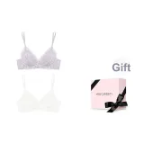 New Version Kylie Hydrangea Purple+New Version Honey Bud 3.0 Cream White