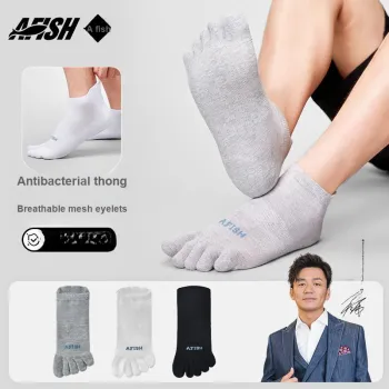 AFISH Ankle Socks Men's Shopping Bag 3 Pack
