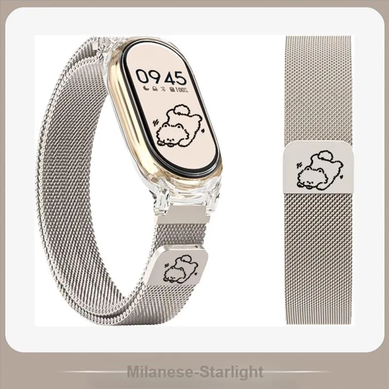 Vobafe Watch Band Xiaomi Compatibility Stainless Steel Material-4
