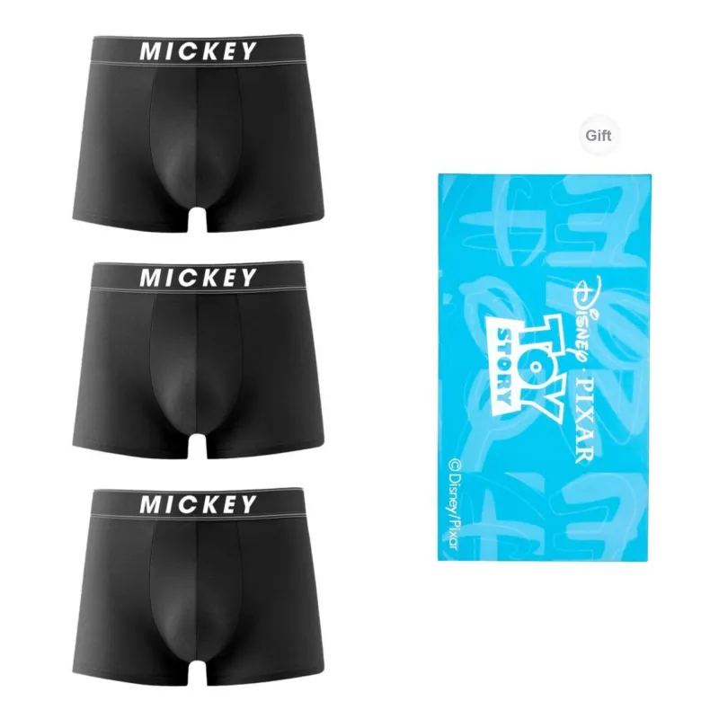 Disney Mickey Series Underpants Men's Shopping Bag Combo Set-7
