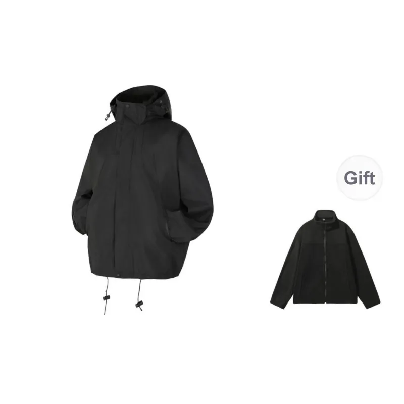 Yalu Windproof Warm And Water Resistant Windbreaker Jacket Unisex-0