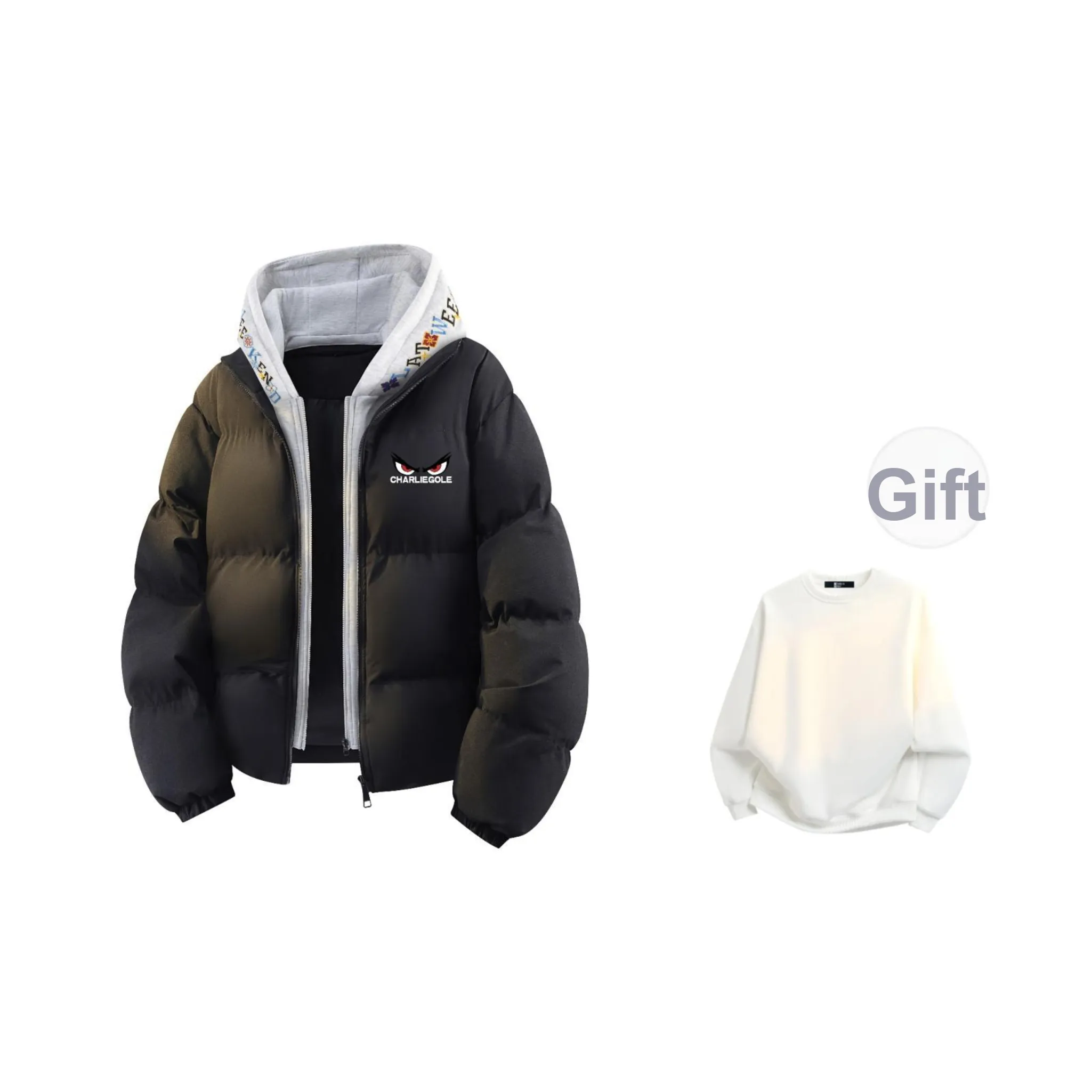 CHARLIE GOLF Пуховая куртка Пальто Унисекс