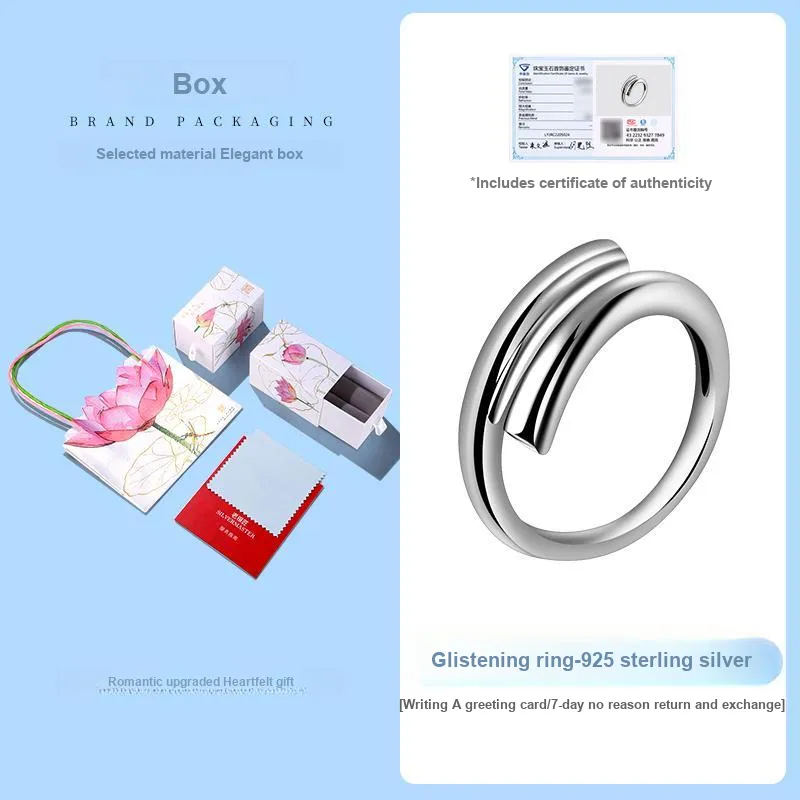 LAOYINJIANG S925 Silver Rings Women's-2