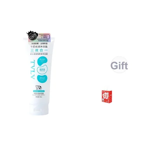 TVLV 3 в 1 Молоко Mù Bath Соль Отшелушивающая Глубокая Очистка Питание и Увлажнение 400г