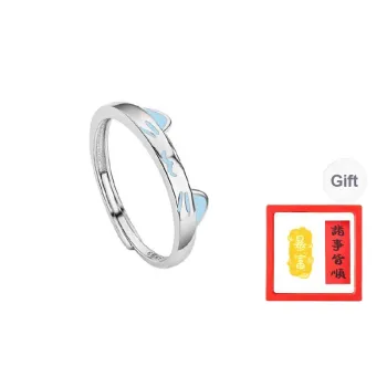 Chongqing Gold Store S999 Fine Silver Rings Unisex