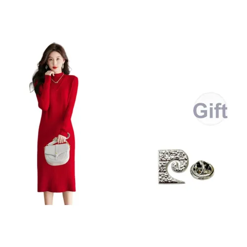 PIERRE CARDIN Длинное платье с длинными рукавами женское