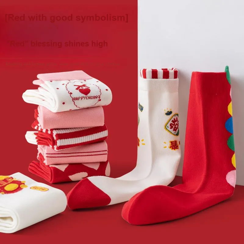 MIIOW Mid Calf Socks Unisex Gift Box Set-6
