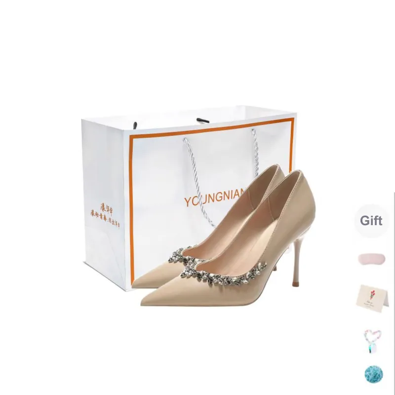 Yang Nianhua Slim Heel High Heels Women's-12
