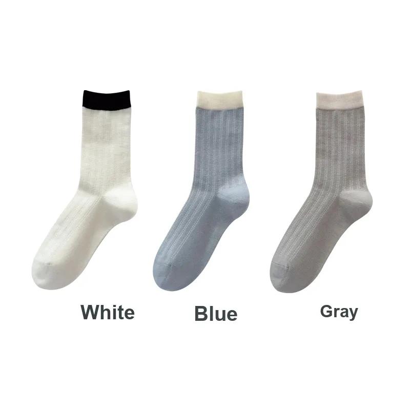 H YXIANG Mid Calf Socks Women's Combo Set-9
