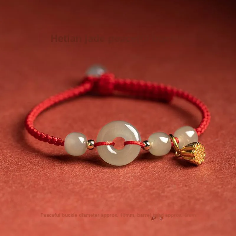 Andaozi Bracelets Green Jade Women's-3
