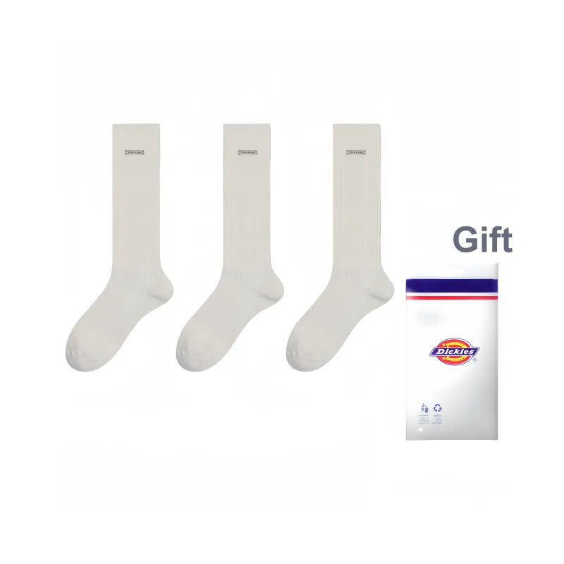 Dickies Thickened Terry Warm Breathable Fall And Winter Knee-High Socks Women's-5