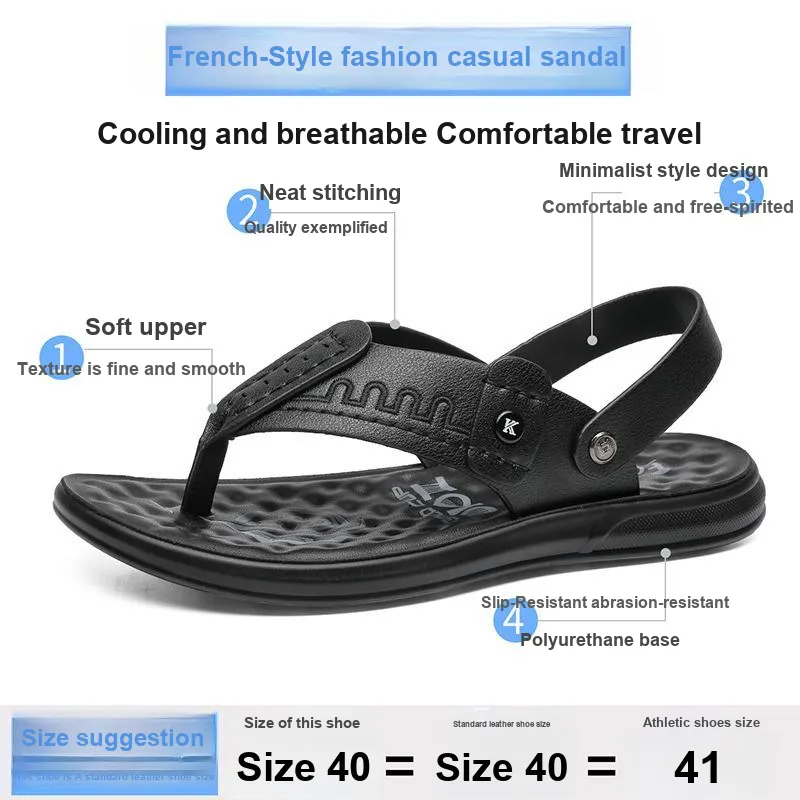 FAPAI Beach Sandals Men-4